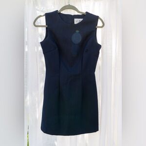 La Belle - Vintage Dress - Navy Blue - Size 3